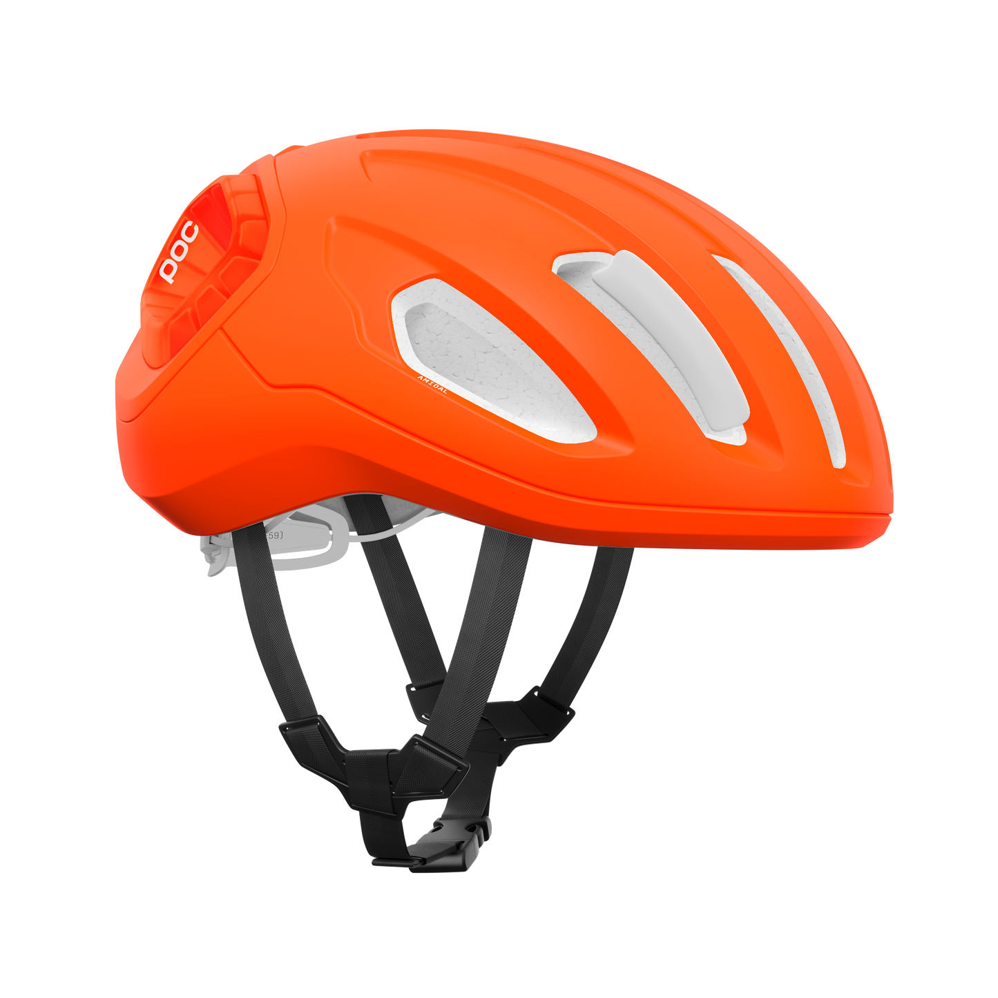 POC AMIDAL Orange Fluo Road Helmet