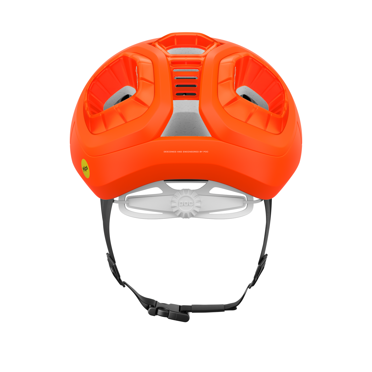 POC AMIDAL Orange Fluo Road Helmet