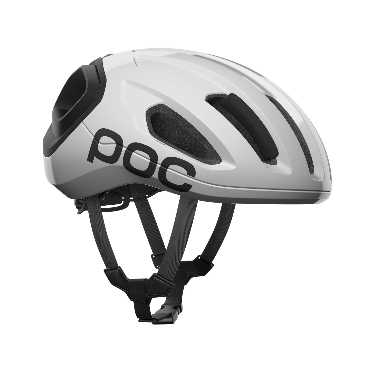 POC AMIDAL Road Helmet White/Black Matt