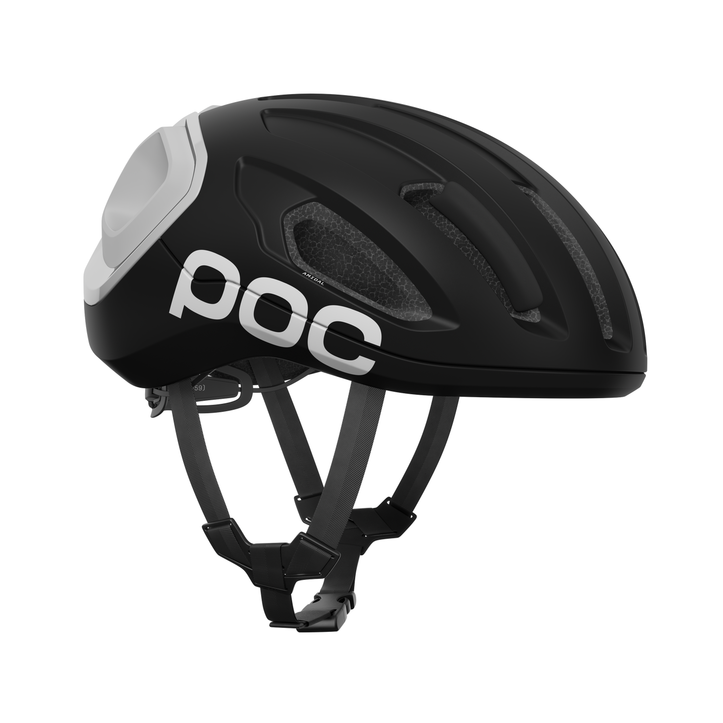 POC AMIDAL Road Helmet Black Matt/White