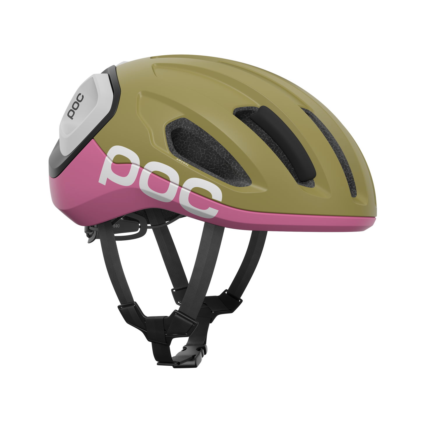 POC AMIDAL Road Helmet Khaki/Rose Matt