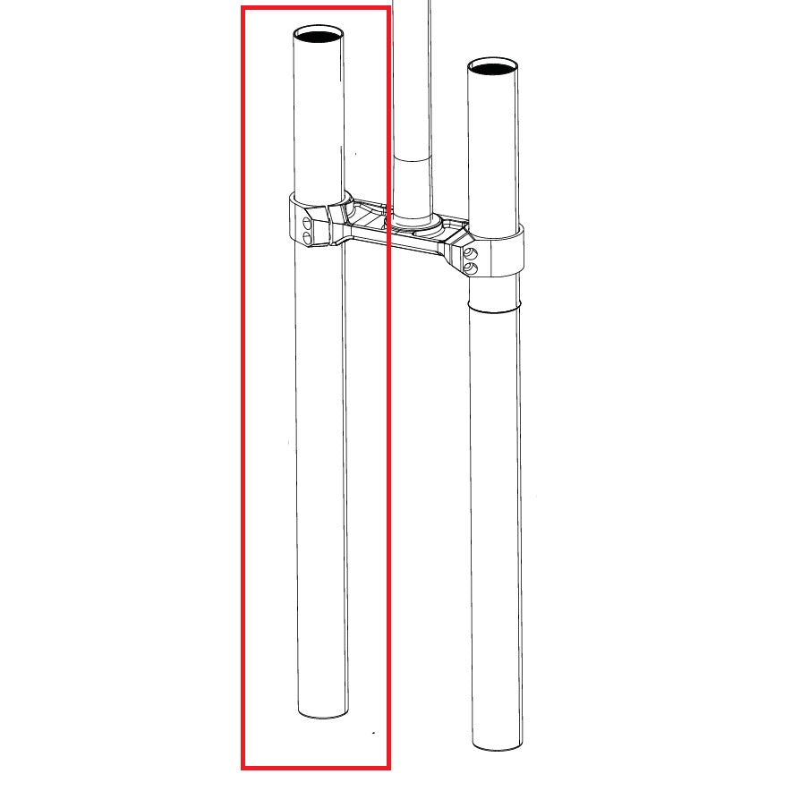 Straight Plunger for ROCKSHOX BOXXER D1 Fork (2024+)