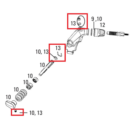 Maintenance Kit Remote ROCKSHOX SID/REVELATION XLOC