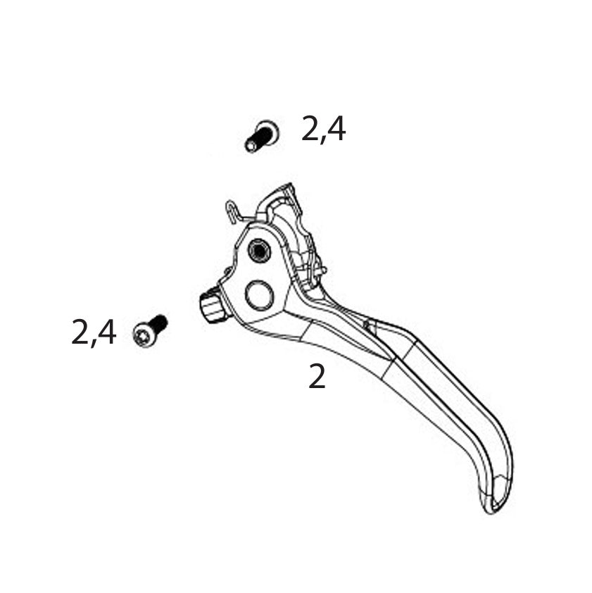 SRAM MAVEN ULTIMATE B1 enkel bromsspak