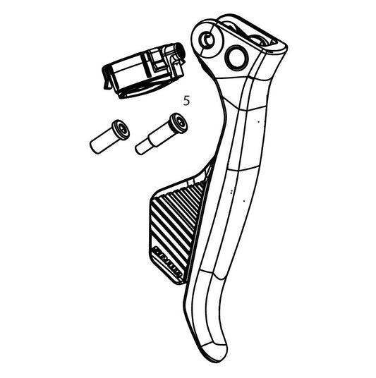 SRAM APEX/RIVAL AXS Single Straight Lever