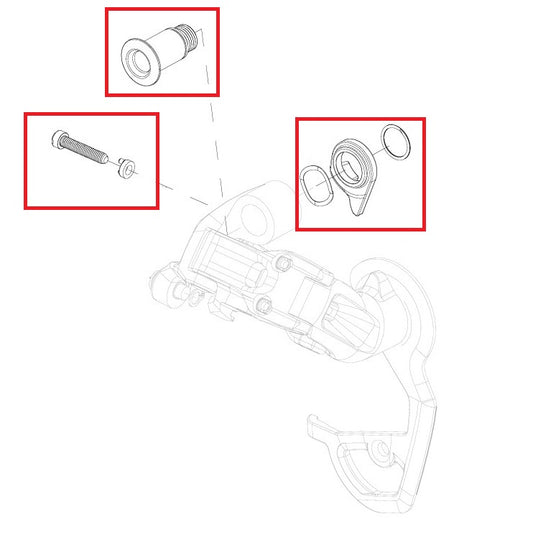 KIt SRAM RED Derailleur Mounting and Adjusting Screw