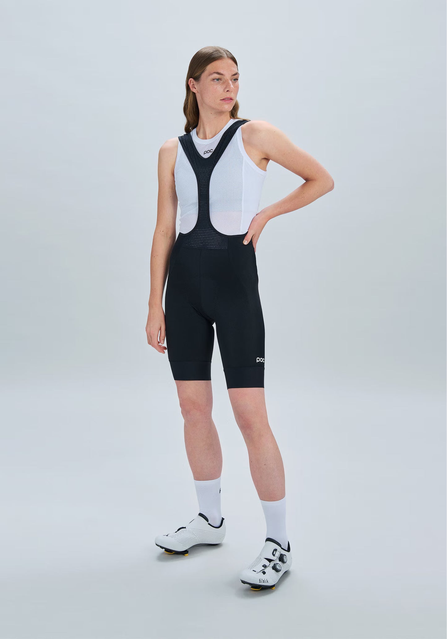 POC CADENCE Bibshorts för kvinnor Svart