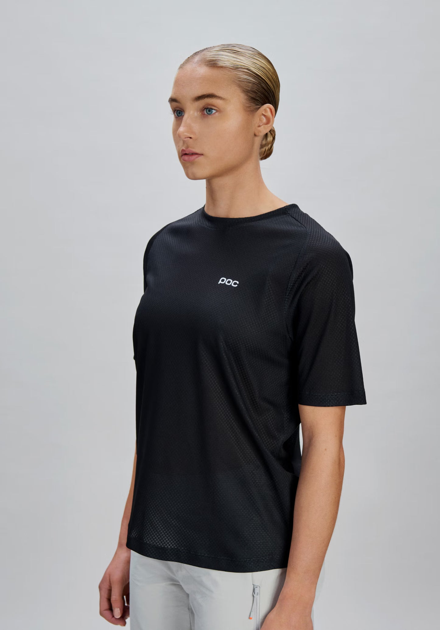 Damtröja POC MOTION AIR Kortärmad Jersey Svart