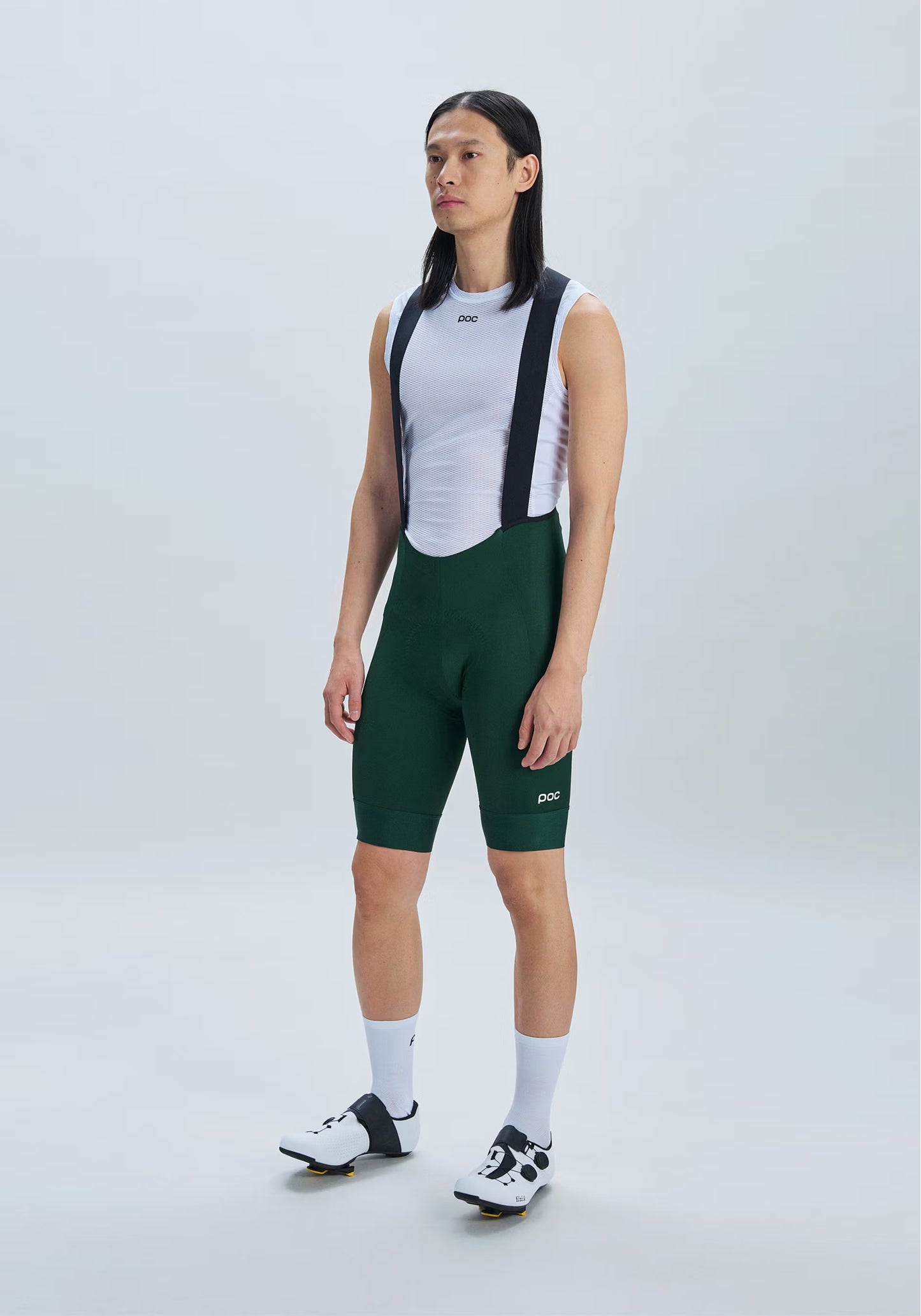 POC CADENCE Bib Short Green
