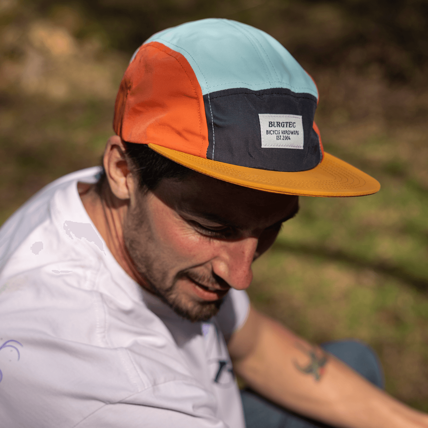 BURGTEC ARCADE FIVE PANEL-keps, senapsgul