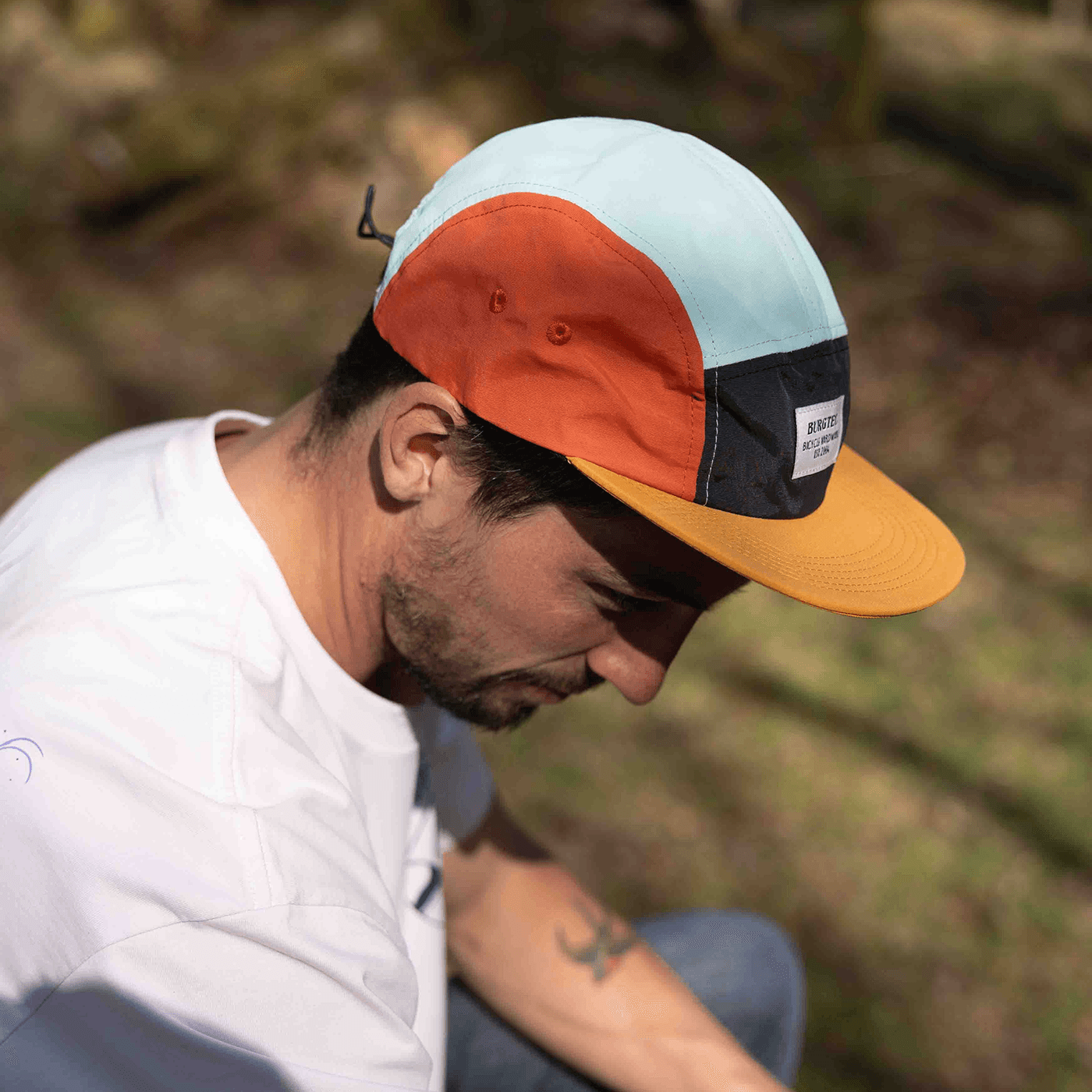 BURGTEC ARCADE FIVE PANEL-keps, senapsgul