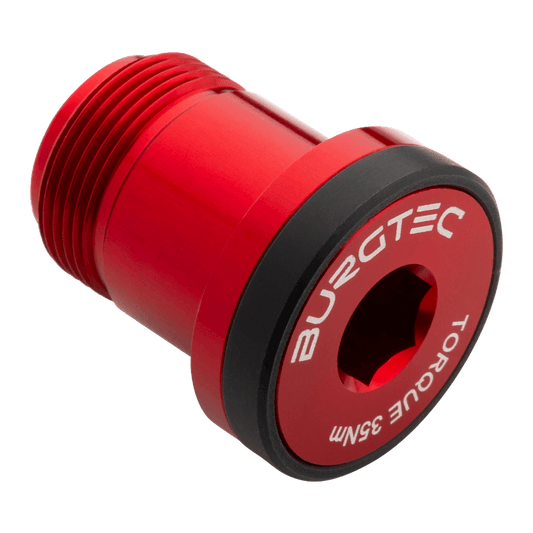 Växelförarskruv BURGTEC BOLT 2 för SRAM T-Type GX / 90 / 70 / S1000 / FORCE-RIVAL XPLR E1 Röd