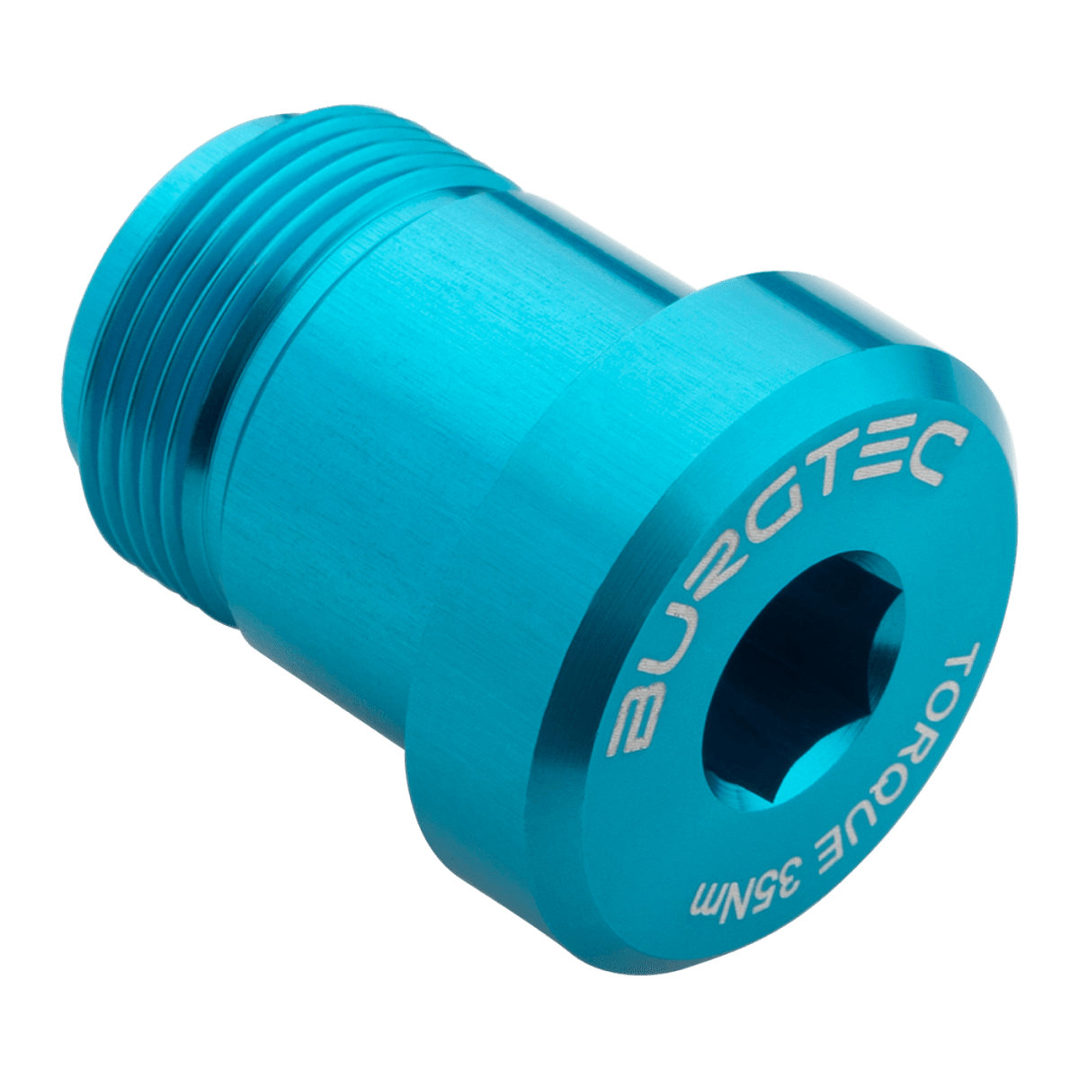 Växelskruv BURGTEC för SRAM T-Type (standard GX / XO / XX) Turkos