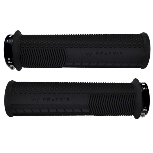 PEATY'S MONARCH KNURL grepp Svart