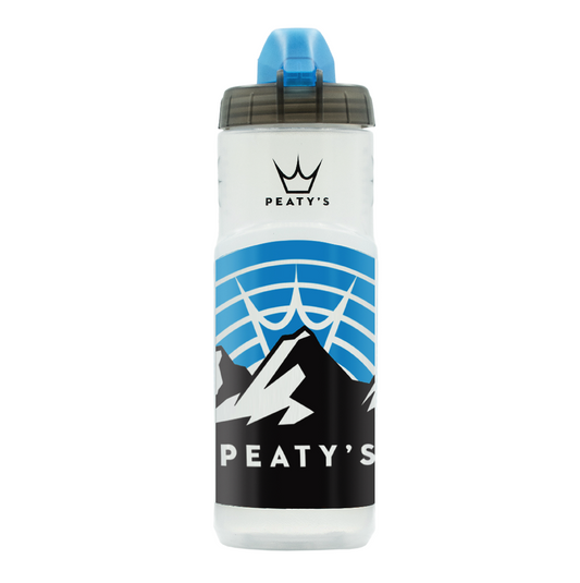 PEATY'S X FIDLOCK Sunrise Flask- och flaskhållarsats (600 ml) Transparent