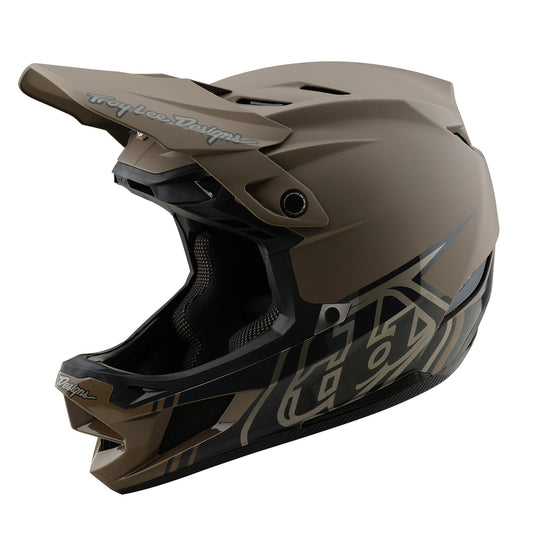 TROY LEE DESIGNS D4 COMPOSITE MIPS Brun MTB-hjälm