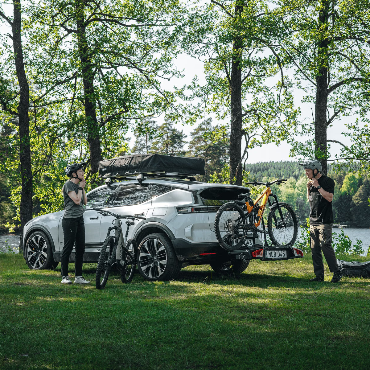 THULE VELOSPACE 3 2 Bike Carrier on Hitch