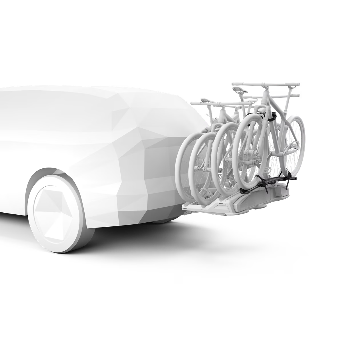 Bike adapter for THULE VELOSPACE 3 bike carrier