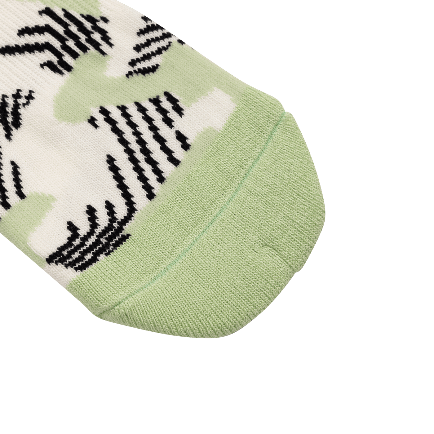 BURGTEC PATTERNED Socks - White/Green