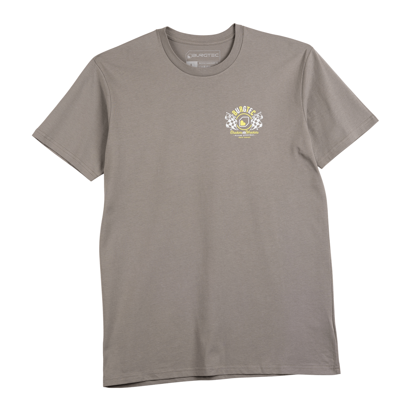 T-Shirt BURGTEC ALPINE SPEEDWAY Grå
