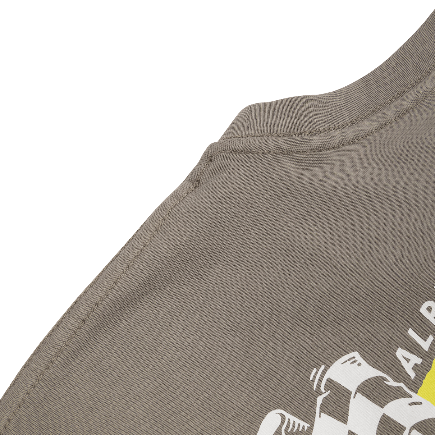 T-Shirt BURGTEC ALPINE SPEEDWAY Grå