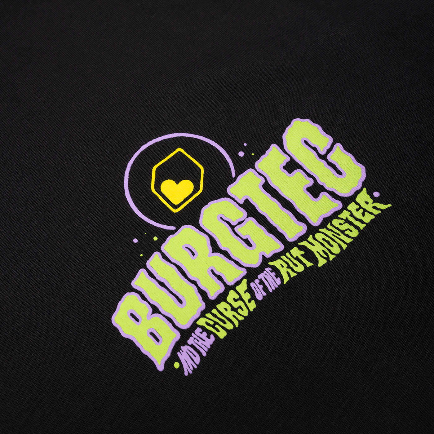 BURGTEC RUT MONSTER T-shirt, svart