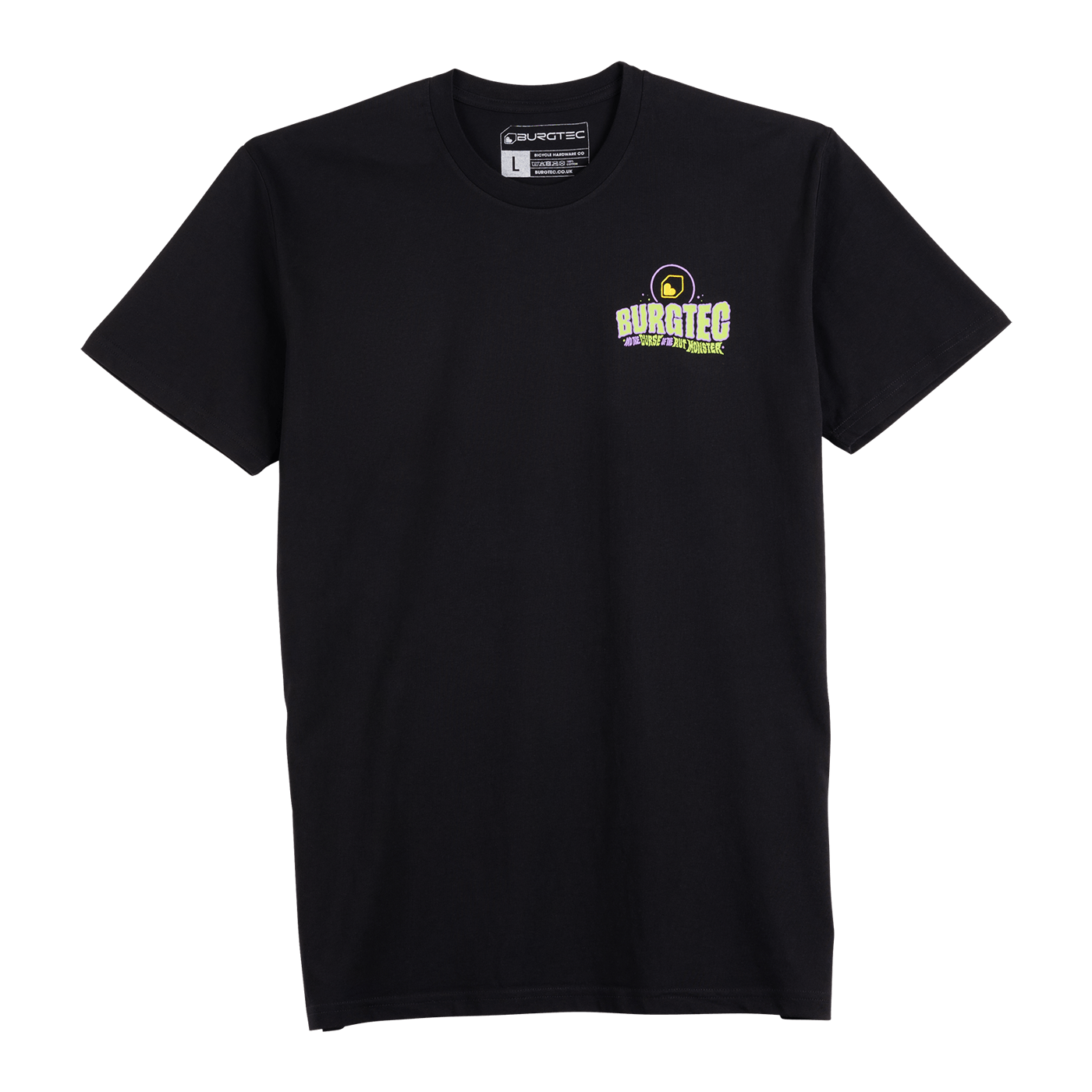 BURGTEC RUT MONSTER T-shirt, svart