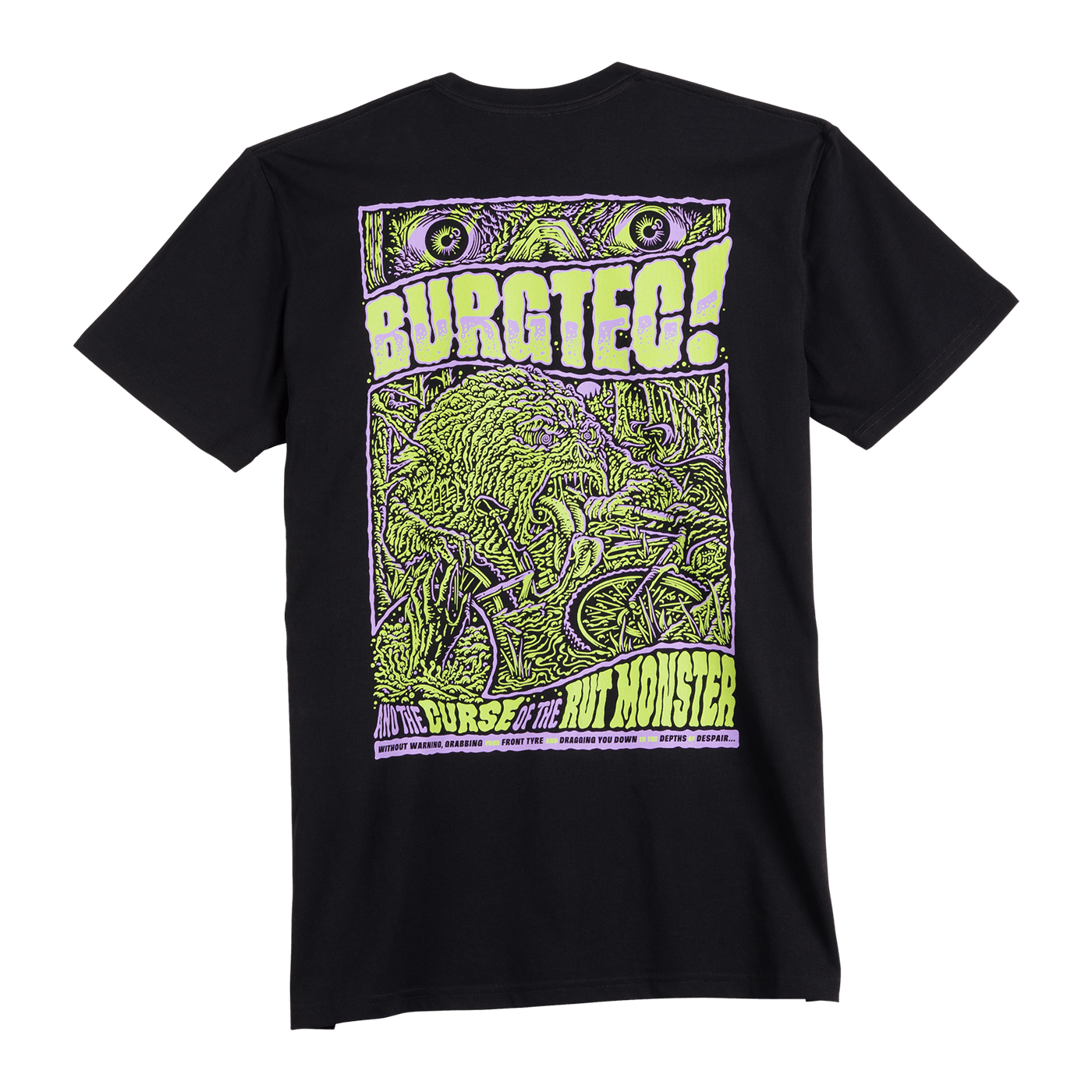 BURGTEC RUT MONSTER T-shirt, svart