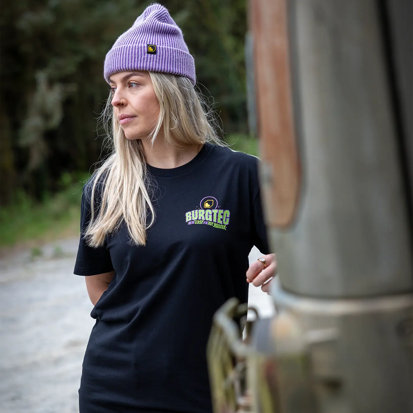 BURGTEC RUT MONSTER T-shirt, svart