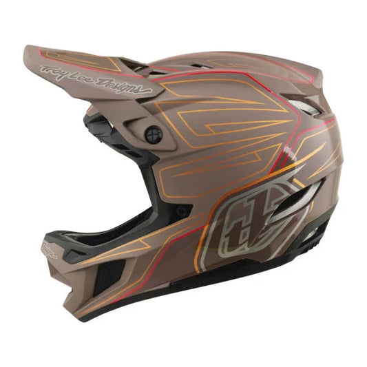 MTB-hjälm TROY LEE DESIGNS D4 POLYACRYLITE MIPS SHADOW PRO Brun