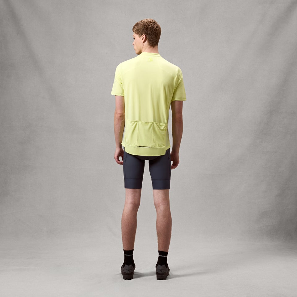 ENDURA LOOP ZIPPED Short Sleeve Oilseed Jersey