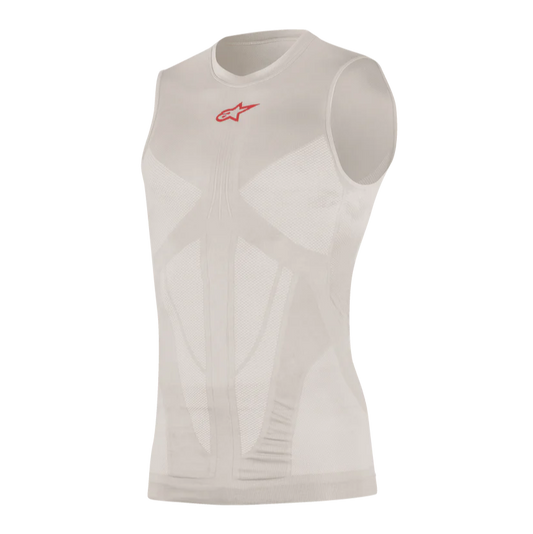 ALPINESTARS TECH TANK SOMMAR Ärmlösa underkläder Grå/Röd
