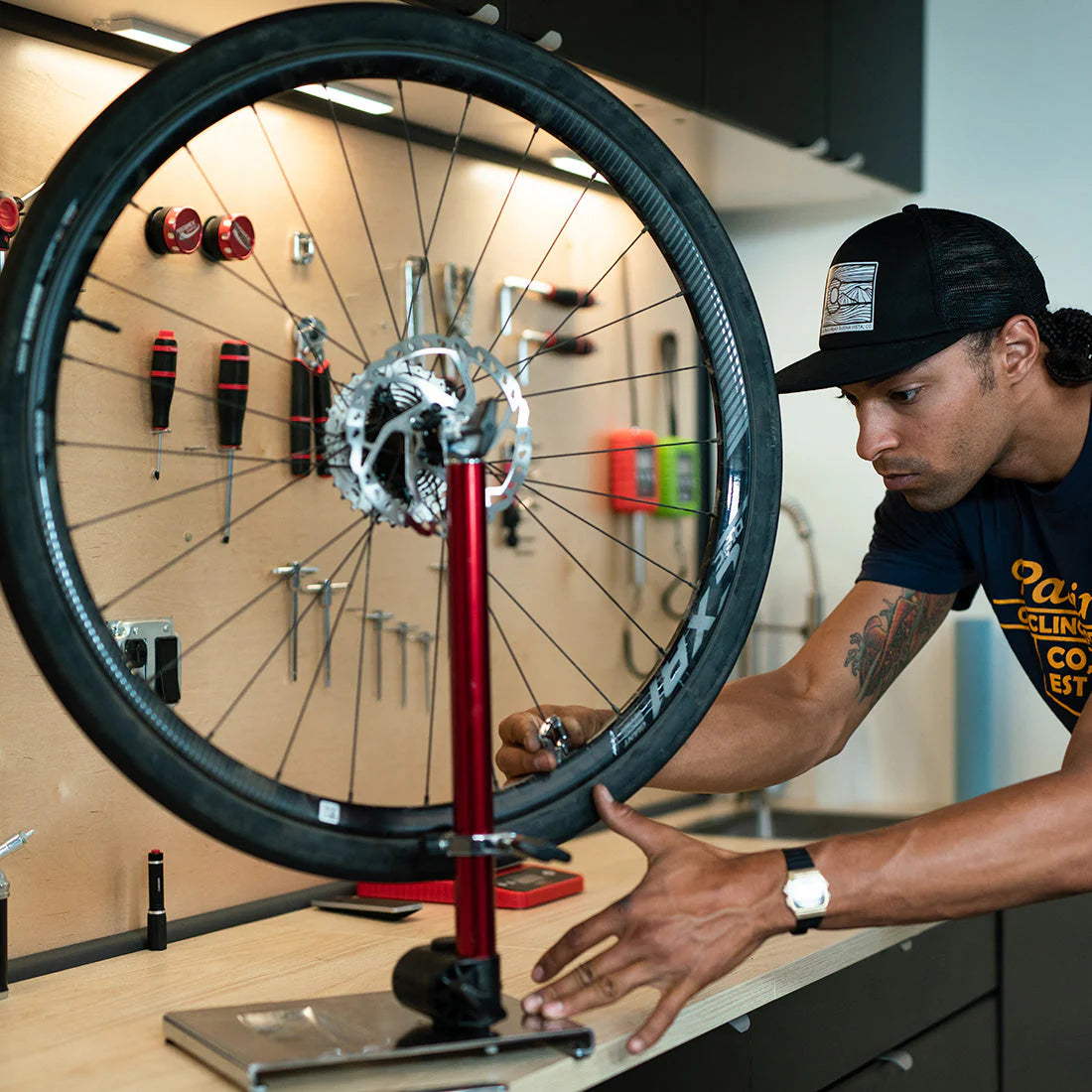 Pro FEEDBACK Truing Stand with shaft adapter