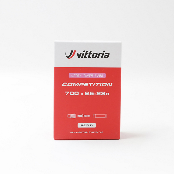 VITTORIA COMPETITION LATEX 700x25/28c innerrör med ventil