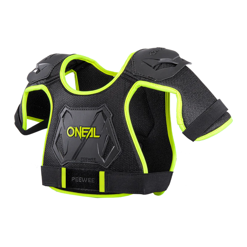 O'NEAL PEEWEE Junior-bröstskydd, fluorescerande gult