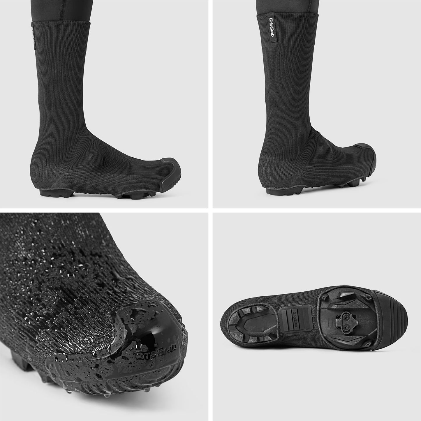 Känga skydd GRIPGRAB EXPLORER WATRPROOF GRAVEL Svart