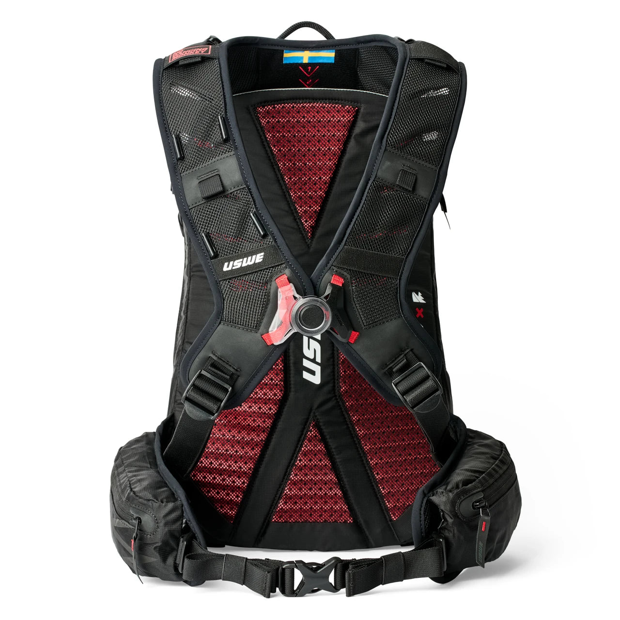 USWE ZIPPERED DAYPACK 16L Backpack Black