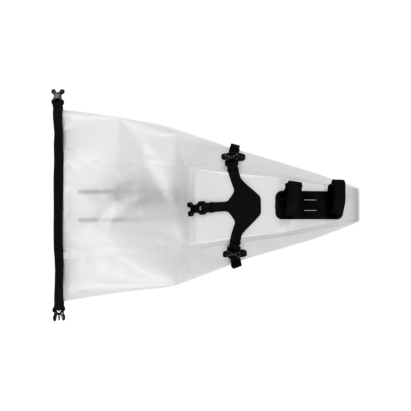 POC ULTRA 3L genomskinlig vit sadelväska