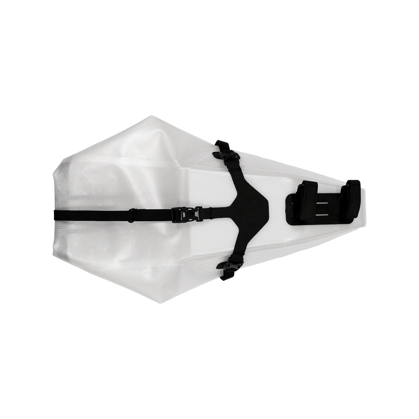 POC ULTRA 3L genomskinlig vit sadelväska