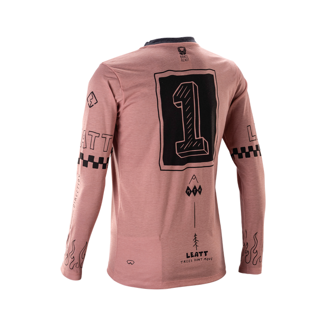 LEATT MTB Gravity 3.0 Women's Long Sleeve Jersey Pink