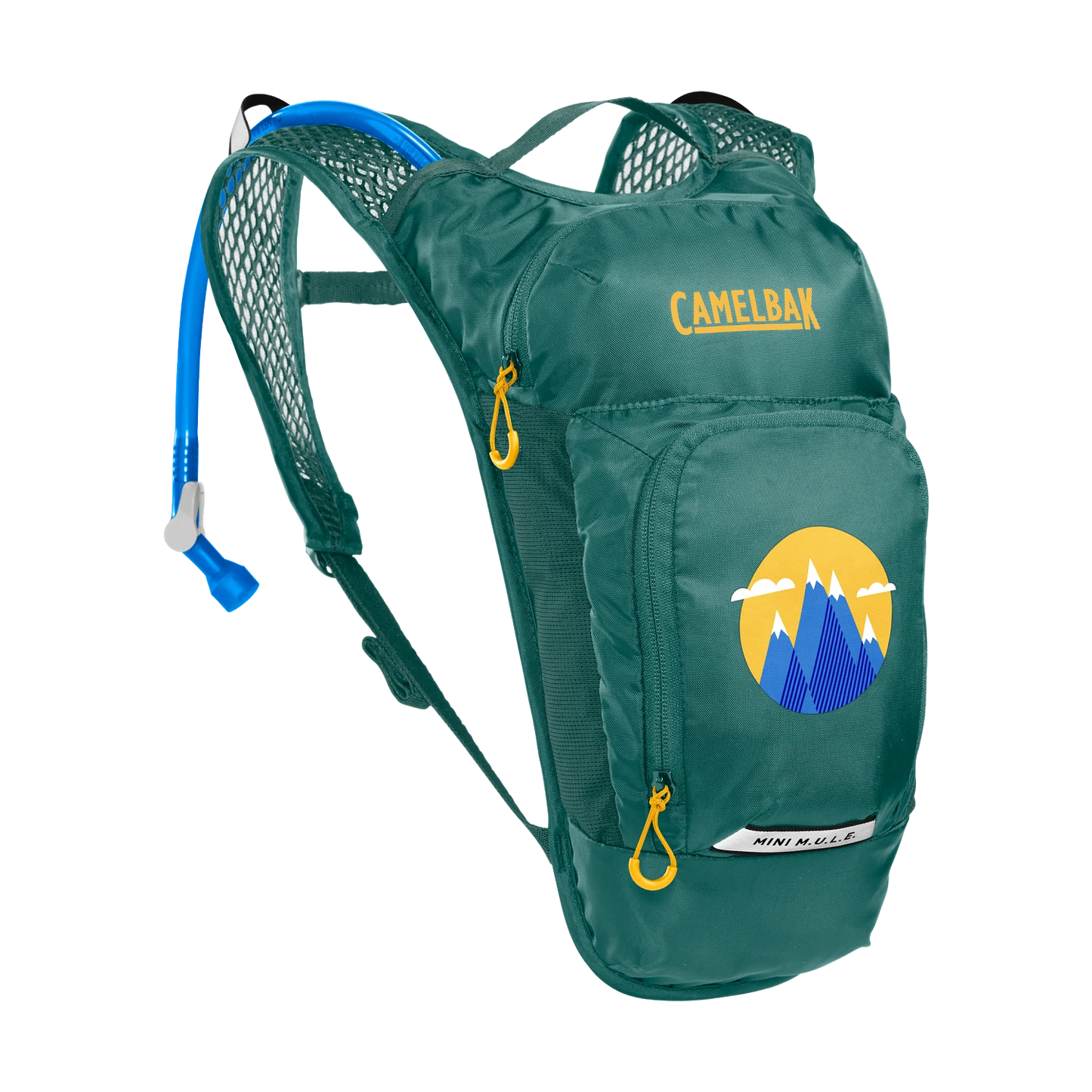 CAMELBAK MINI MULE 5 L Junior Green Mountains Hydreringsväska