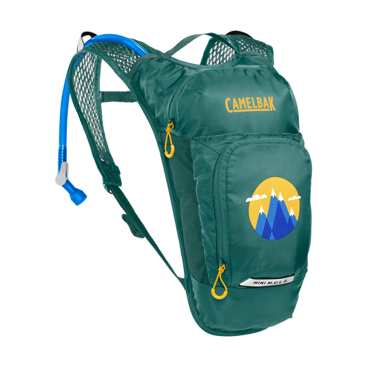 CAMELBAK MINI MULE 5 L Junior Green Mountains Hydreringsväska