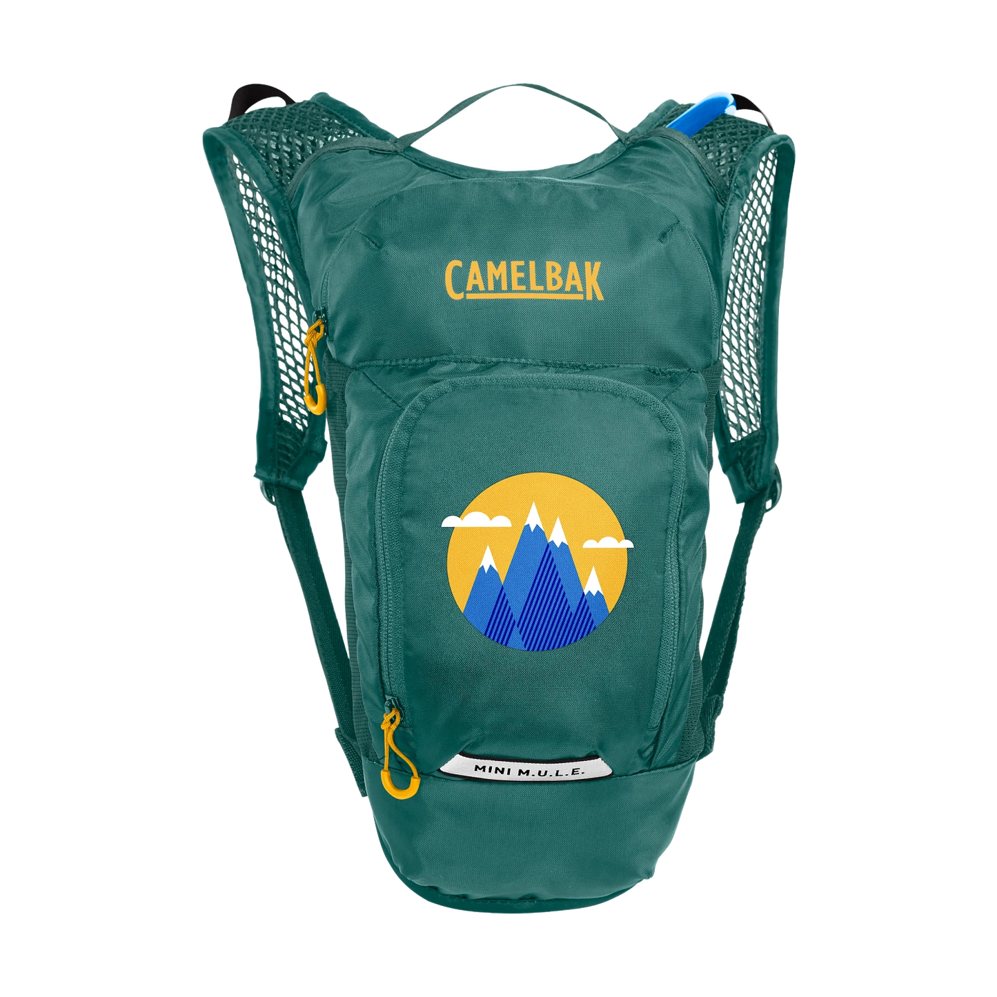 CAMELBAK MINI MULE 5 L Junior Green Mountains Hydreringsväska