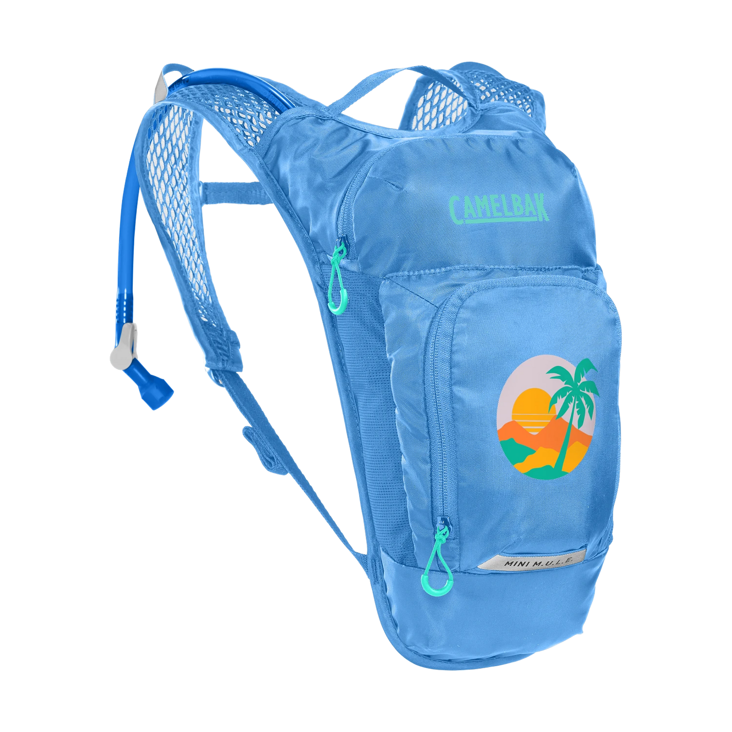 CAMELBAK MINI MULE 5 L Junior Blå Palm Hydreringsväska