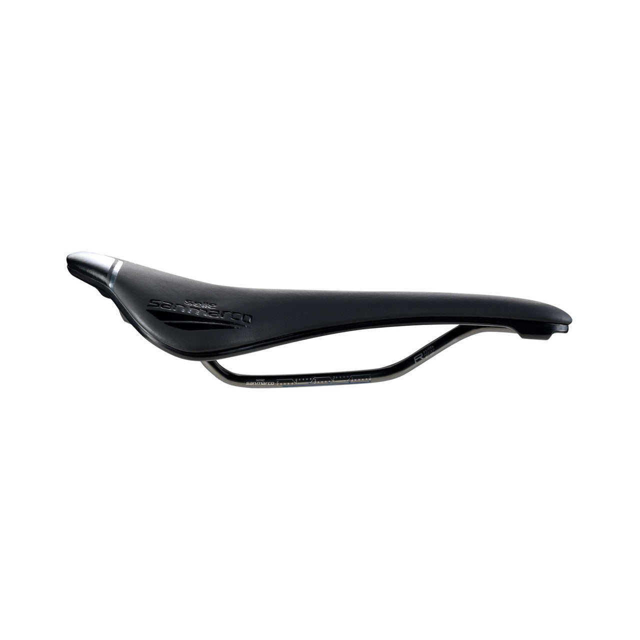 Sadel SAN MARCO SHORTFIT 2.0 OPEN-FIT RACING L3 Bredd 155 mm Stålskenor Xsilite