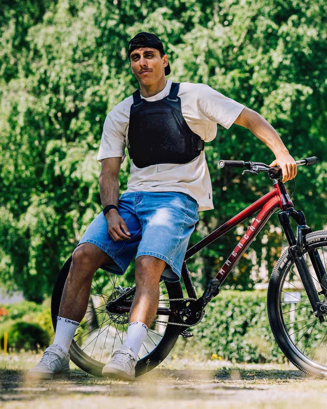 Shorts DHARCO JORT UNISEX COASTAL WASH Blå