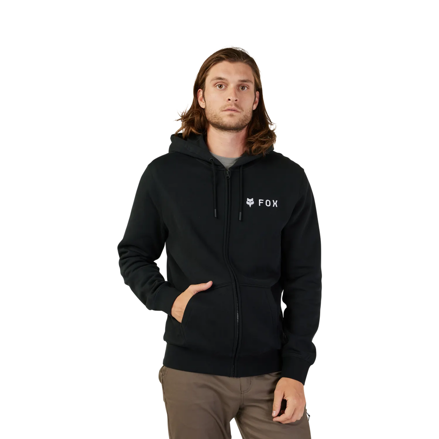 FOX ABSOLUTE ZIP Hoody Svart