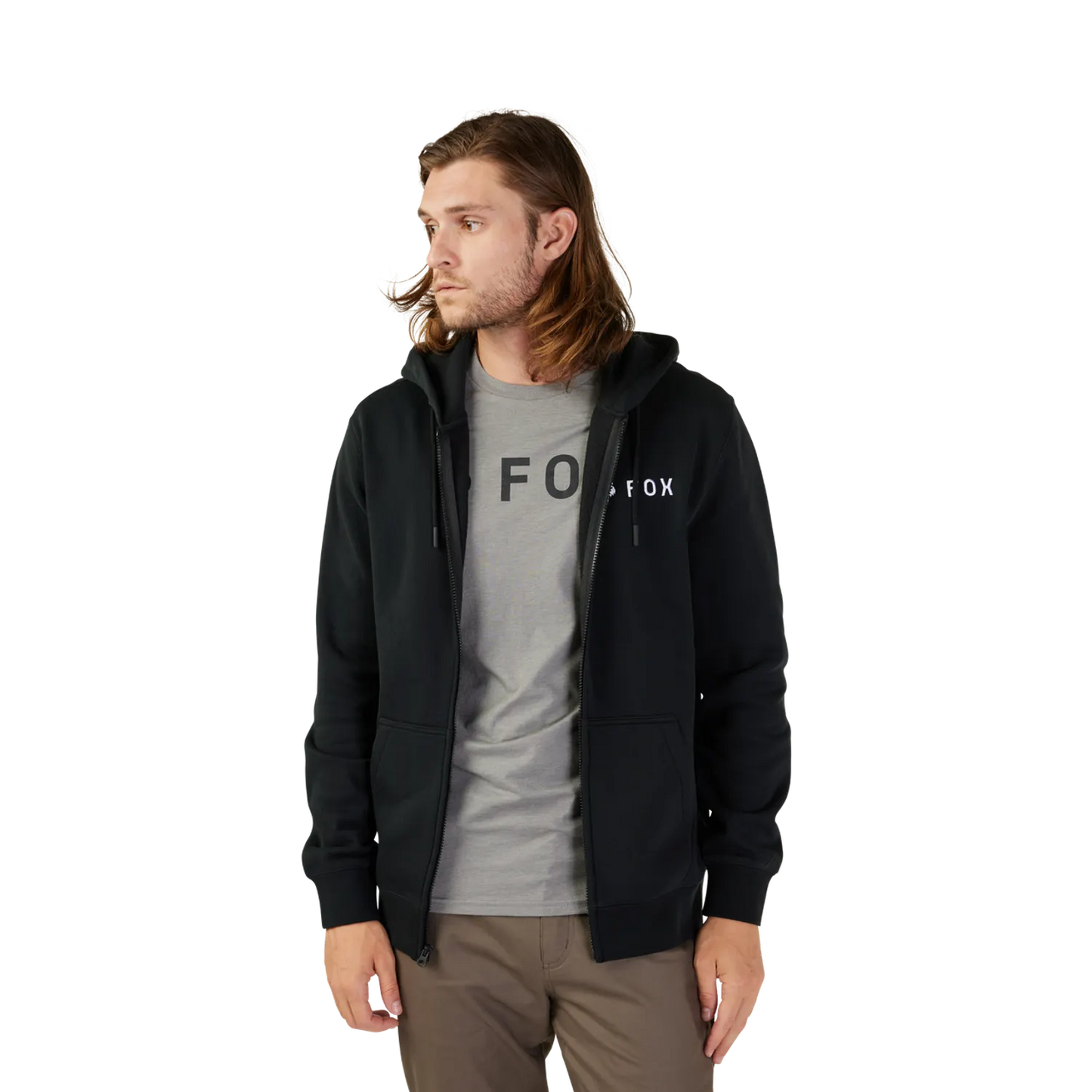 FOX ABSOLUTE ZIP Hoody Svart