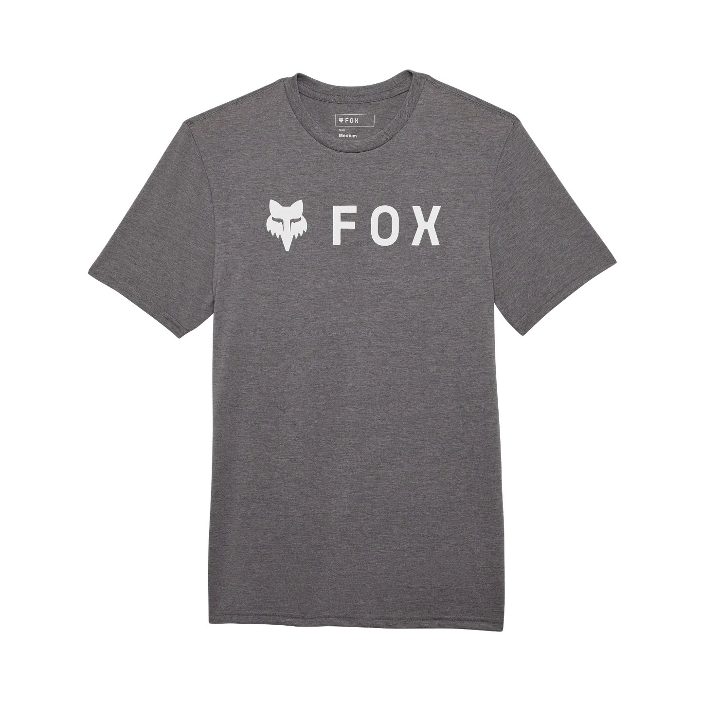 FOX ABSOLUTE TRUDRI Technical T-Shirt Short Sleeve Graphite Grey