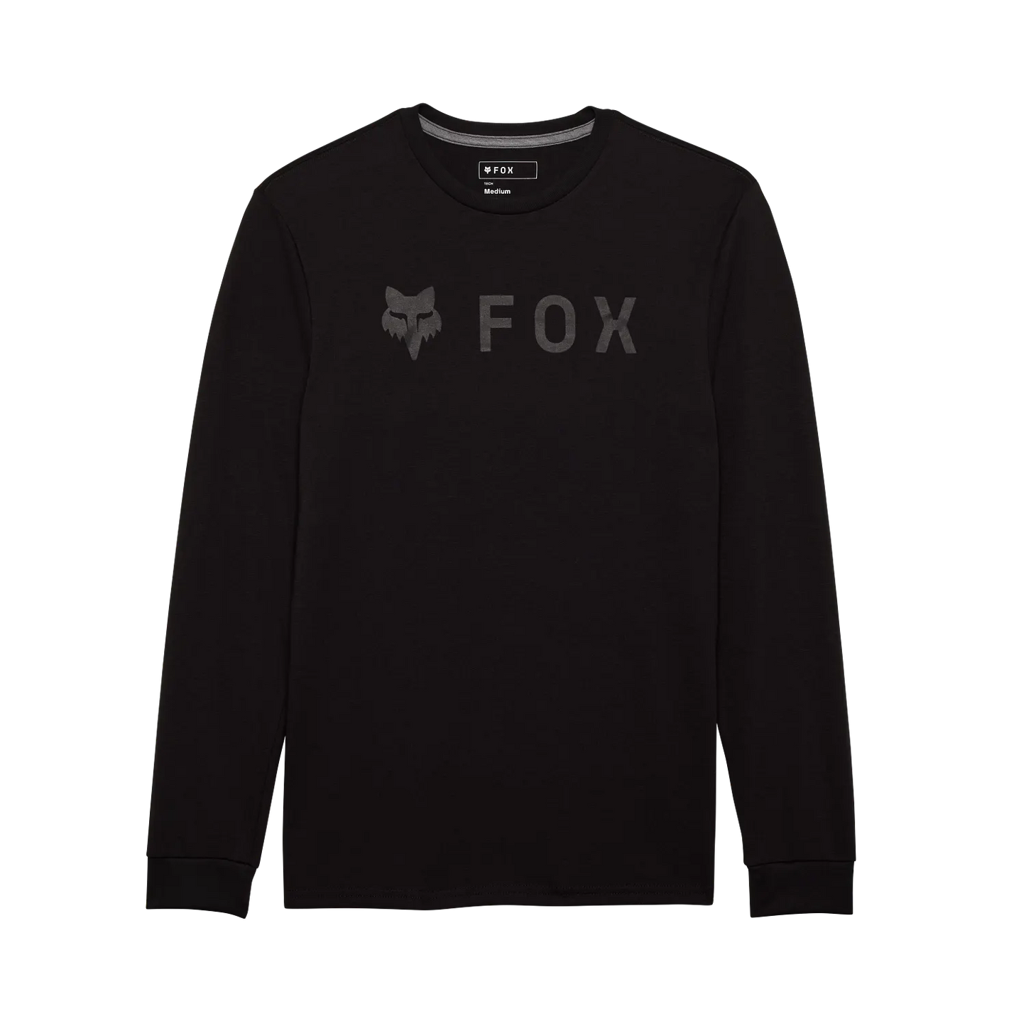 FOX ABSOLUTE TRUDRI Technical T-Shirt Long Sleeve Black